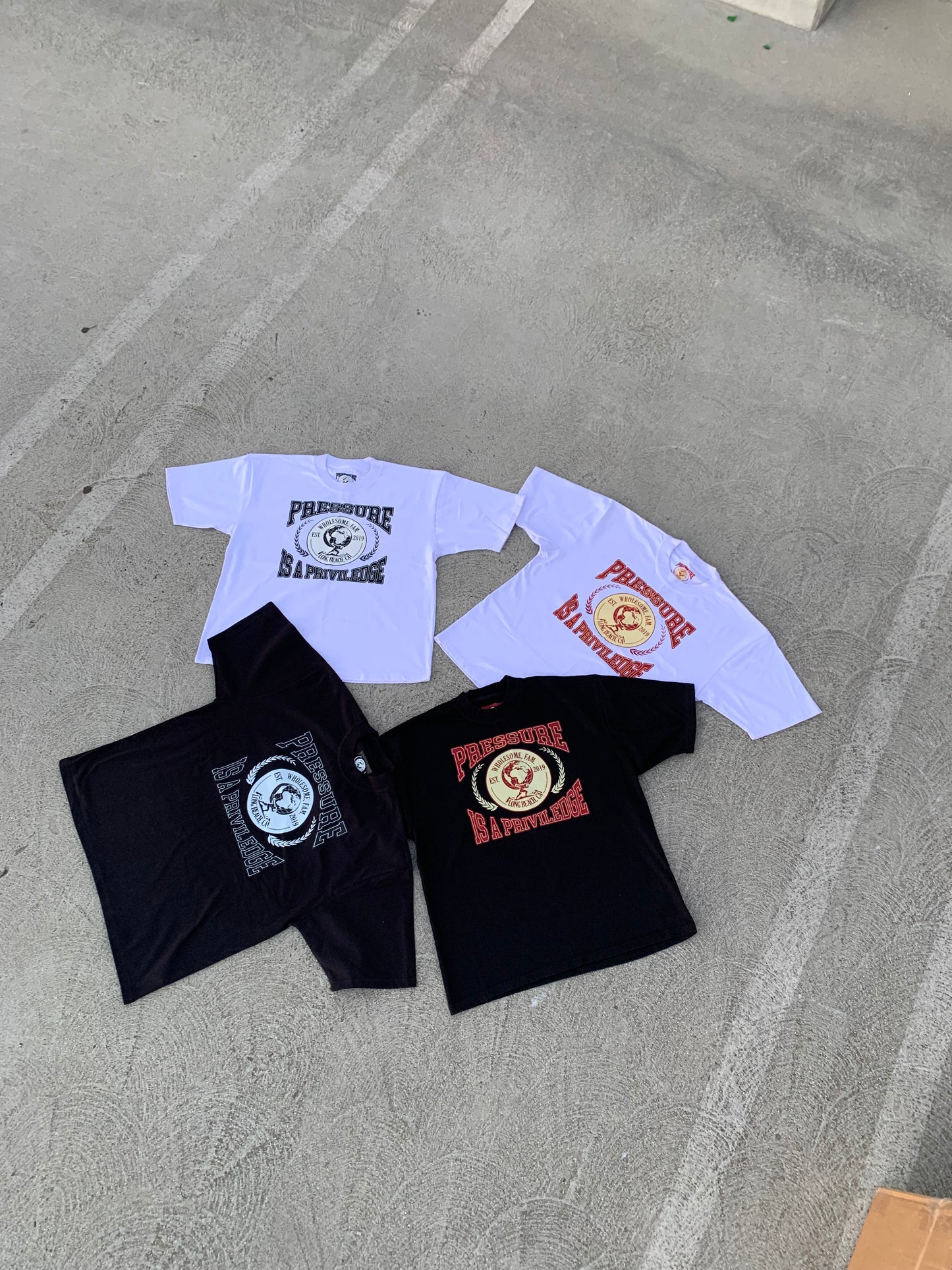 PRESSURE IS A PRIVILEGE TEE