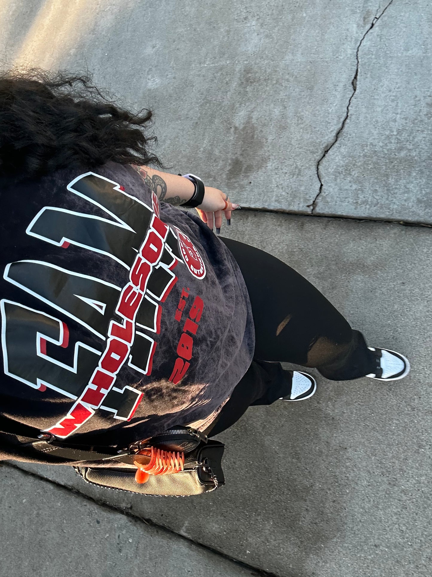WF Acid washed street tee