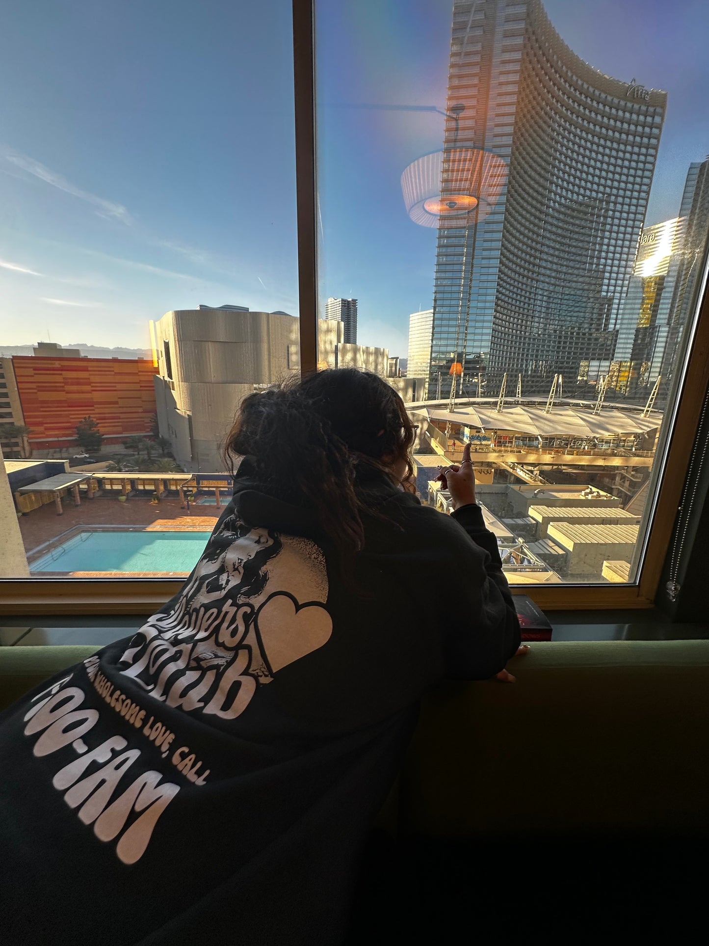 LOVERS CLUB HOODIE Black