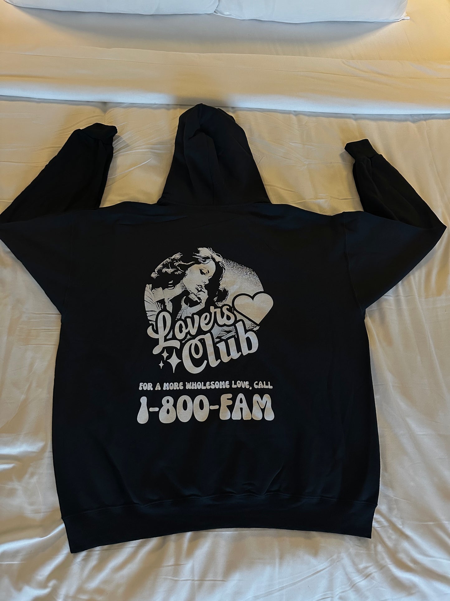 LOVERS CLUB HOODIE Black