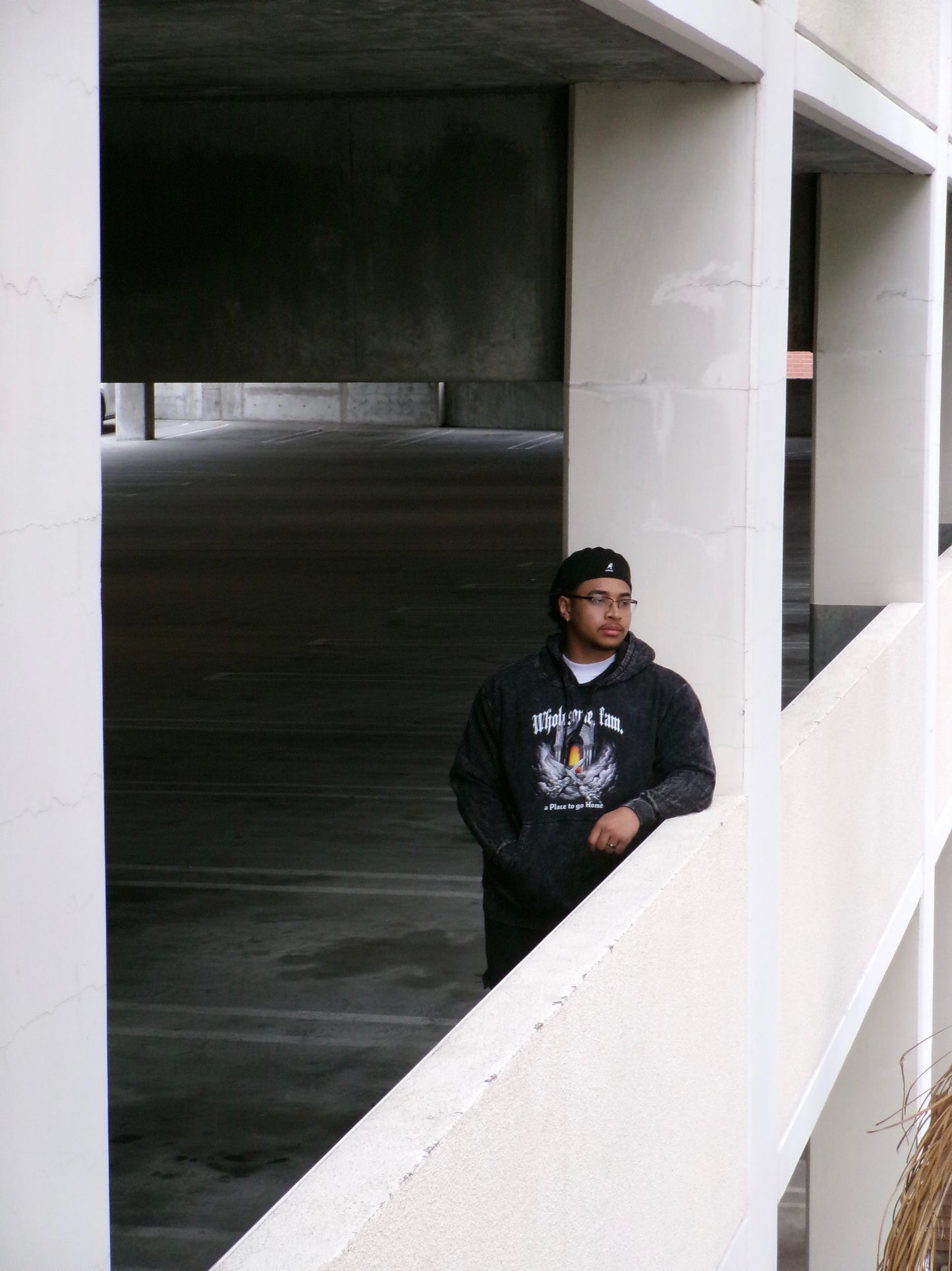 BLACK ACID HOODIE