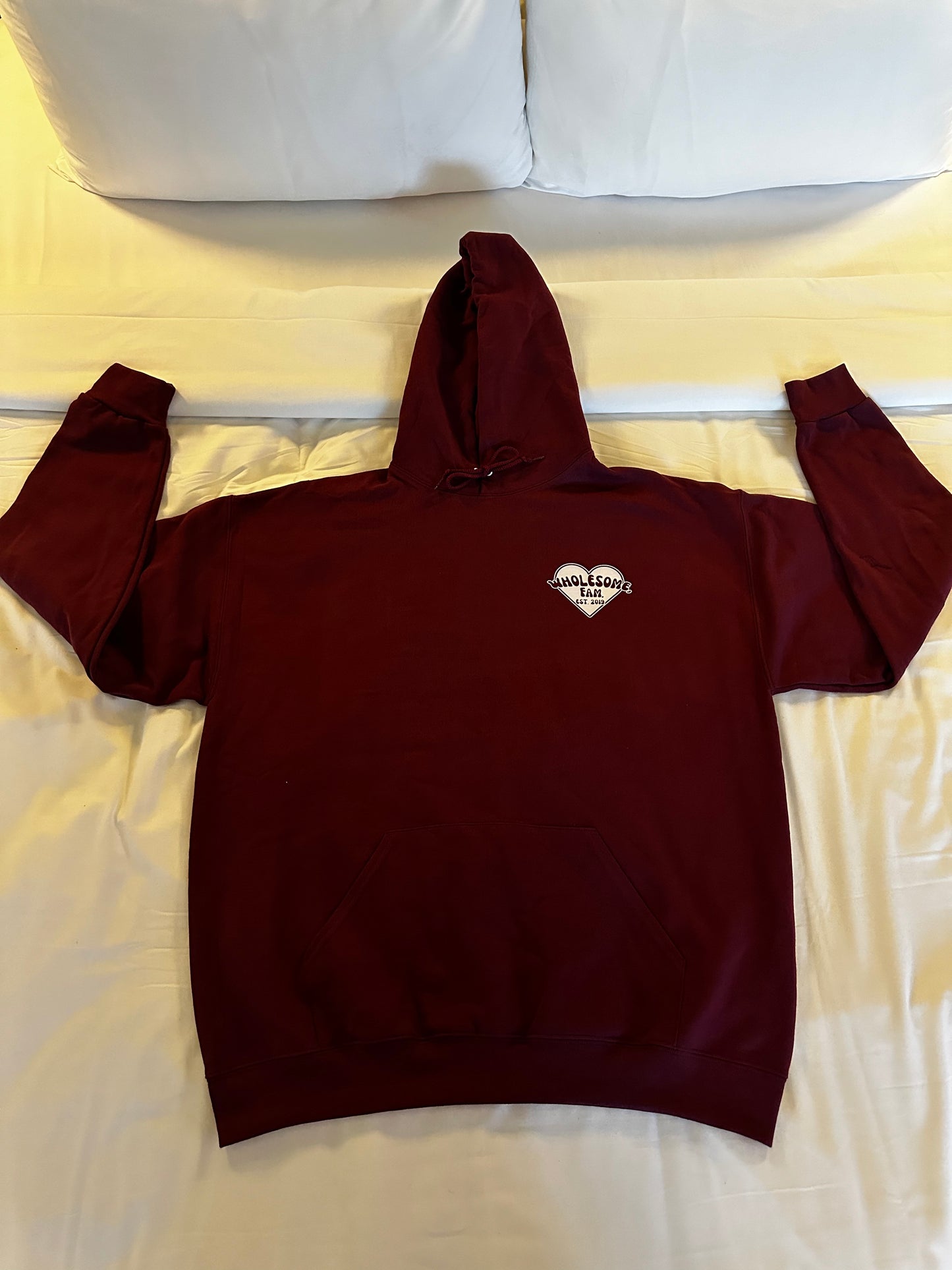 LOVERS CLUB HOODIE Burgundy