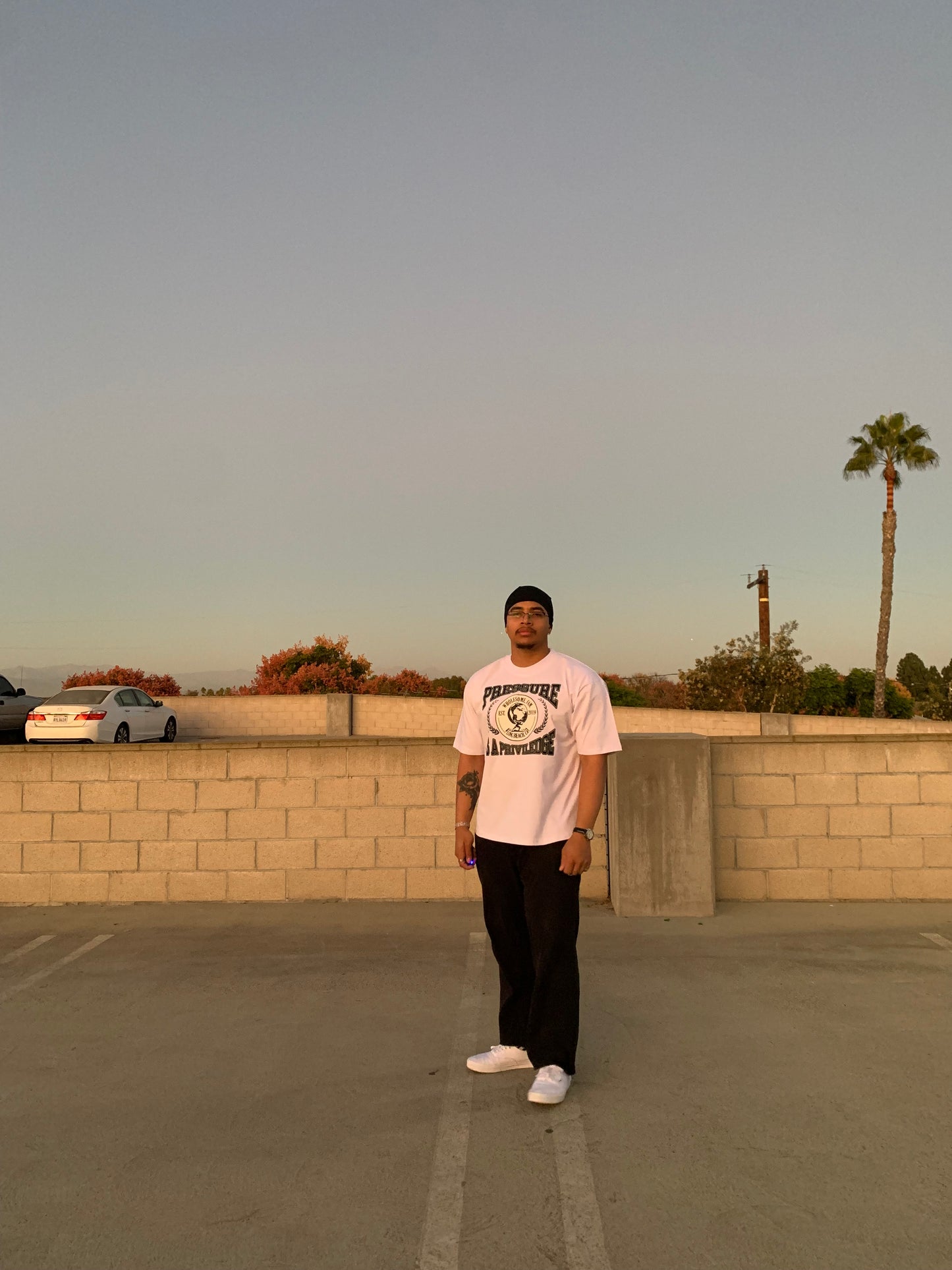 PRESSURE IS A PRIVILEGE TEE