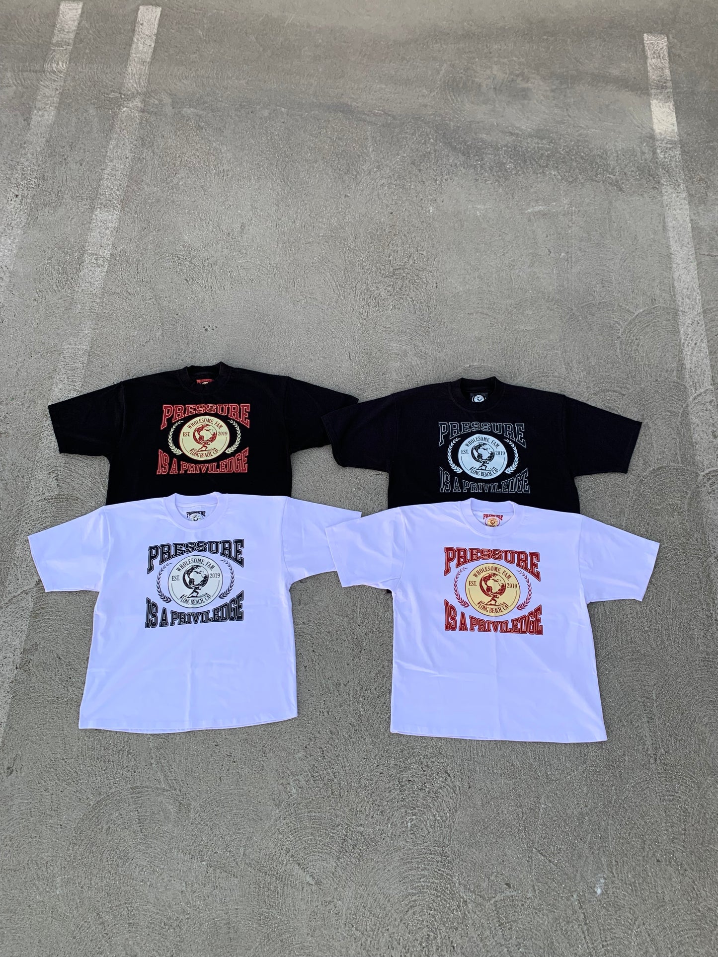 PRESSURE IS A PRIVILEGE TEE