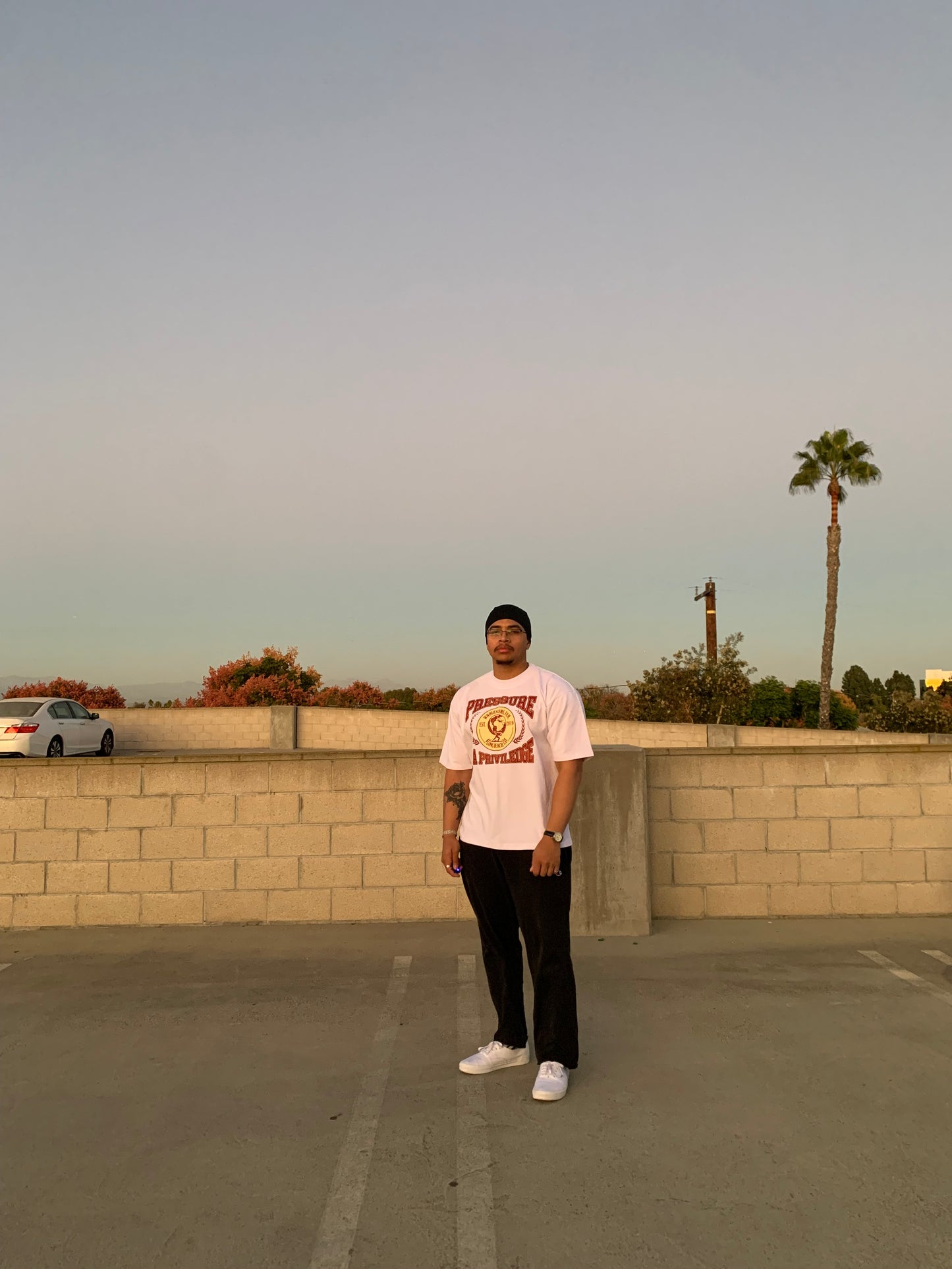 PRESSURE IS A PRIVILEGE TEE